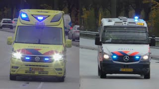 Luchthoorn PolitieRijopleiding amp Brandweer amp AmbulancesRijopleiding met spoed in Groningen [upl. by Luanni]