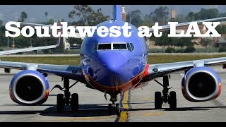 4 Minutes of Southwest at LAX [upl. by Noelle]