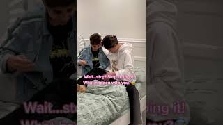 Ewww 😷 prank on my Girlfriend 😛👀 shorts prank comedy [upl. by Einneg]