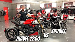 Ducati Diavel 1260 vs Ducati XDiavel [upl. by Alehc34]