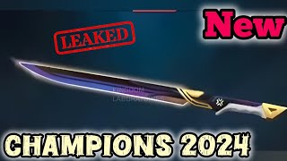 New Valorant Champion 2024 Leaked Knife Skins Revealed [upl. by Dlareme]