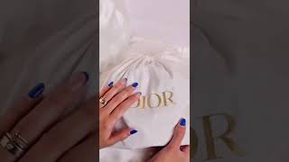 Unboxing the mini saddle from Dior dior diorbag luxury luxurylifestyle classy [upl. by Hnil437]