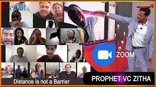 Covid19 Prayer with Prophet VC Zitha via Zoom meetingHealing and Deliverance [upl. by Bradeord791]