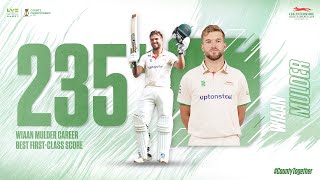 Wiaan Mulder Blasts CareerBest 235 Not Out [upl. by Zarla372]