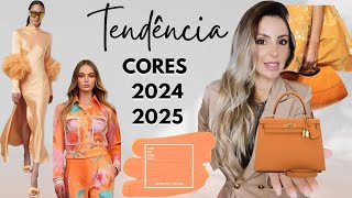 CORES TENDÊNCIA 2024 e 2025 I As principais cores que estarão na moda JAQUE C OLIVEIRA tendencias [upl. by Ahsiakal]