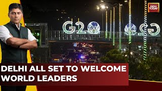 India First With Gaurav Sawant World Leaders Set To Arrive For G20 Summit  Delhi G20 Summit 2023 [upl. by Ellemac]