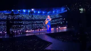 thanK you aIMeeMean Taylor Swift Live  The Eras Tour London N2 Surprise Song Guitar [upl. by Kazmirci119]