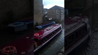 Leaving on Time and a Wave From the Captain of Cobby Dale  Skipton Boat Trips  Skipton yorkshire [upl. by Karlise616]