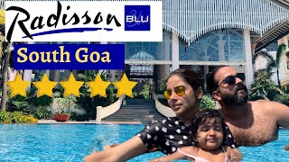 Radisson Blu Resort Goa Cavelossim Beach  hotels in south Goa  Goa vlog [upl. by Je]