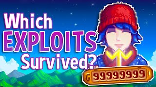 Which Exploits Can You Still Use in Stardew Valley 16 [upl. by Eseela885]