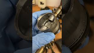 4K 60FPS The piston was torn apart The piston from 50cc is jammed tuningparts tuning [upl. by Cohbath]