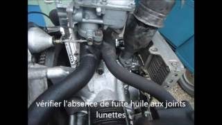 test pression huile reniflard restauration moteur 2cv deuch 602 [upl. by Claman]