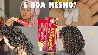 TESTEI A RECARGA DE QUERATINA NOVEX NO MEU CABELO CACHEADO Salva o cabelo mesmo Oeslanhiny Nunes [upl. by Ecined]