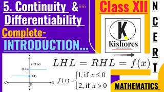 Continuity And Differentiability Class 12  Introduction [upl. by Wivinia258]