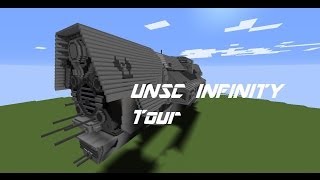 Minecraft UNSC Infinity tour [upl. by Assirrak312]