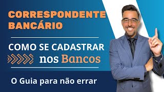 Passoapasso como se cadastrar direto nos bancos  CORRESPONDENTE BANCÁRIO  Aprova [upl. by Nnylacissej]