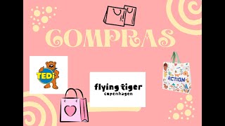 🛍🛍Haul de compras de Tedi Action Tiger y más🛍🛍💖😀💕 [upl. by Abernon]