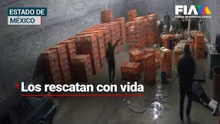 ¡Están vivos y a salvo Autoridades del Edomex localizaron y rescataron a los polleros secuestrados [upl. by Maclaine]