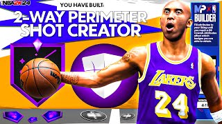 Creating the Ultimate 2Way Perimeter Shot Creator Build in NBA 2K24 [upl. by Enahpets]