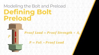 Defining Bolt Preload Using Ansys Mechanical — Lesson 2 [upl. by Holloway421]