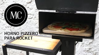 Cocinando con la Rocket Horno para pizza [upl. by Eelegna]