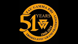 51st ANNIVERSARY OF TAU GAMMA PHI TRISKELION GRAND FRATERNITY MOTORCADE PART1 [upl. by Carol-Jean]