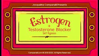 Estrogen Production with Testosterone Blockers Subliminal Binaural Hypnosis [upl. by Seed]