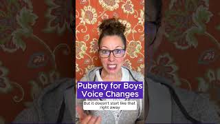 Puberty for Boys Voice Changes [upl. by Jodi996]