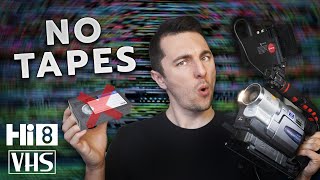 Filming on Vintage Hi8VHS Camera Made Easy  Tapeless Build [upl. by Martineau395]