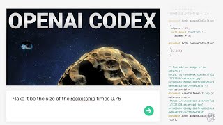 OpenAI Codex An AI That Writes Video Games 🤖 [upl. by Thorrlow]