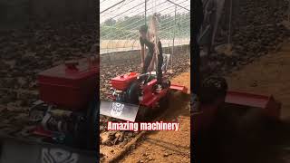 MS Agriculture Machinery Microtillage machine greenhouse management rotary tillage machinetrendi [upl. by Mario454]