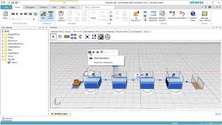 Plant Simulation Modeling with Workers [upl. by Acined]