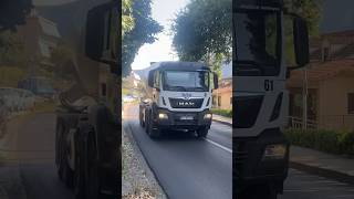 BRID MAN cement mixer spotted in Kotor Montenegro 🇲🇪 dobrota man truckspotting cementmixer [upl. by Allisirp]