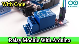 How to use 5v relay module  Arduino UNO with 5v relay module Code and circuit diagram [upl. by Nevah]