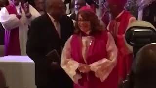 First Female Bishop of the International Bible Way Church Bishop Bonnie Hunter [upl. by Pucida]