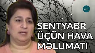 Sentyabrda Hava Necə Olacaq  Aylıq Proqnoz  Doğru Xəbər Az [upl. by Ahsiyn]