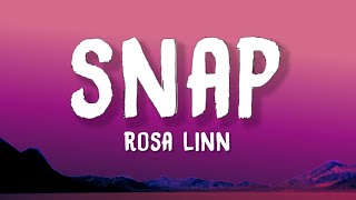 Rosa Linn  SNAP Lyrics  Snappin one two where are you [upl. by Arun]