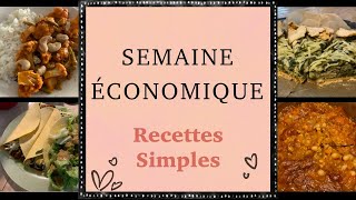 9 RECETTES SIMPLES  PETIT BUDGET  ECONOMIES  VEGETAL [upl. by Hance]