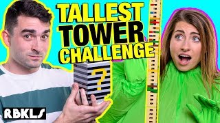 TALLEST LEGO Tower Challenge  REBRICKULOUS [upl. by Eddie360]