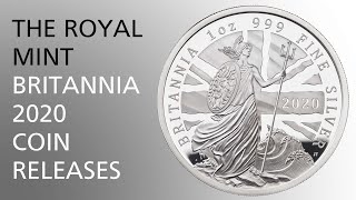 The Royal Mint Britannia 2020 Coin Releases [upl. by Ahsinoj368]