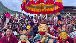 Thimphu Tshechu 2022  Eight Manifestations of Guru Rinpoche  Guru Tshengye [upl. by Llednik683]