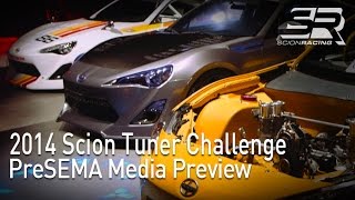 The Reveal PreSEMA Party Scion Tuner Challenge 2014 Scion Racing [upl. by Berns]