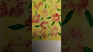 Paper printing with polythene 😱 pattern papercraft patternpaperdesign diypatternedpapers [upl. by Ashien]