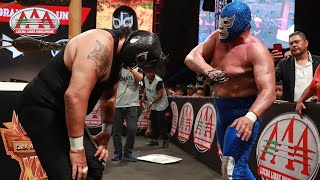 LUCHA COMPLETA Blue Demon Jr vs Rayo de Jalisco Jr  Lucha Libre AAA Worldwide [upl. by Lirba267]