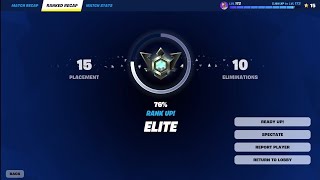 The Ranked quotZero Buildquot went crazy after the update v2810 Fortnite Chapter 5 Season 1 [upl. by Josephson177]