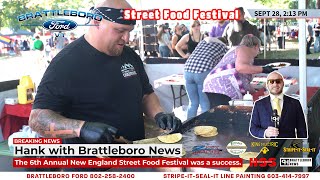 The 6th Annual New England Street Food Festival was a success brattleboronews foodtrucks [upl. by Mazlack179]