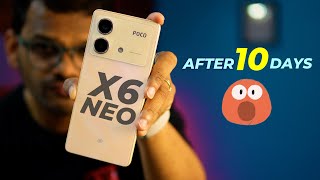 POCO X6 NEO Review After 10 Days  Best 5G Phone Under 15000 [upl. by Queridas33]