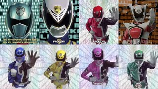 Special Dekaranger Henshin amp Roll Call [upl. by Isador]