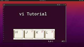 vi text editor in Linux [upl. by Alcott]