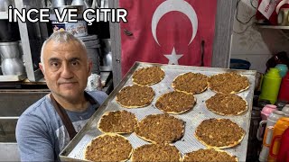 EVDE ÇITIR ÇITIR LAHMACUN NASIL YAPILIR [upl. by Eizzo]